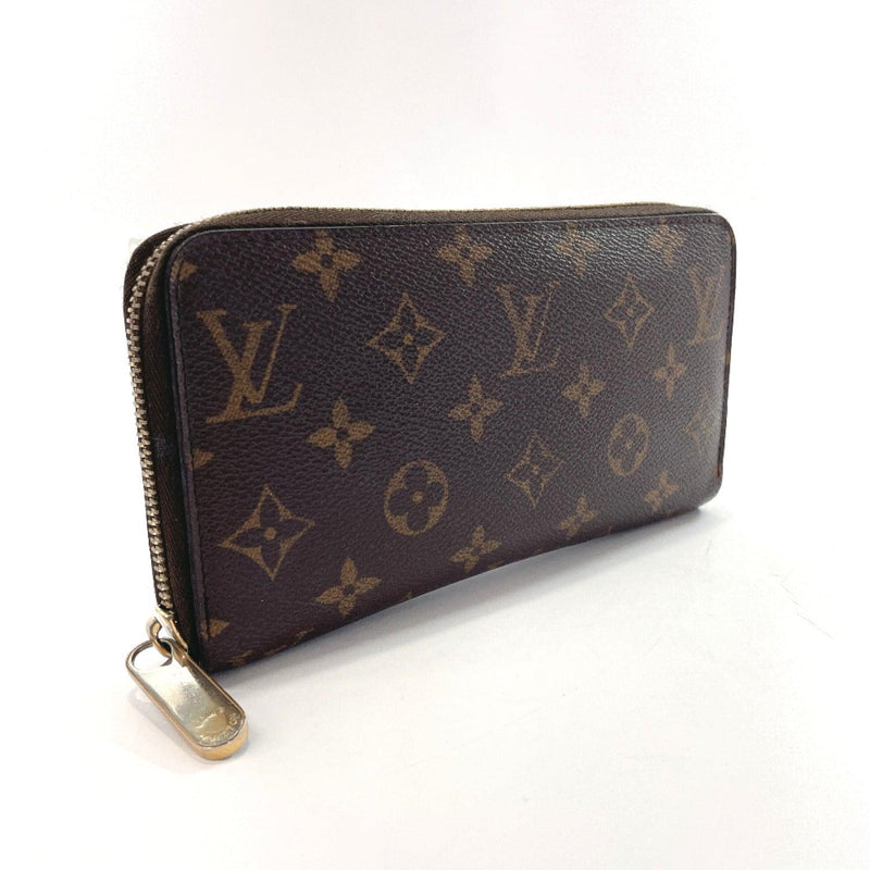 LOUIS VUITTON purse M60017 Zippy wallet Monogram canvas Brown Women Used