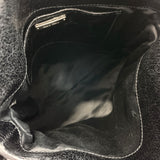 MIUMIU Handbag 2WAY leather/SilverHardware Black Women Used