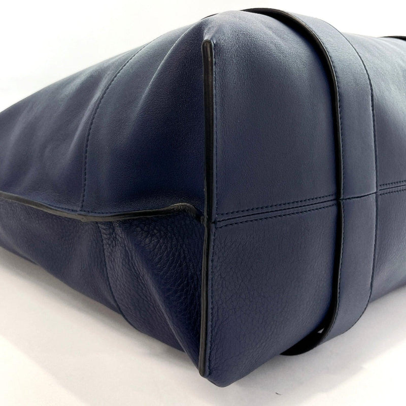 LOEWE Tote Bag leather blue mens Used - JP-BRANDS.com