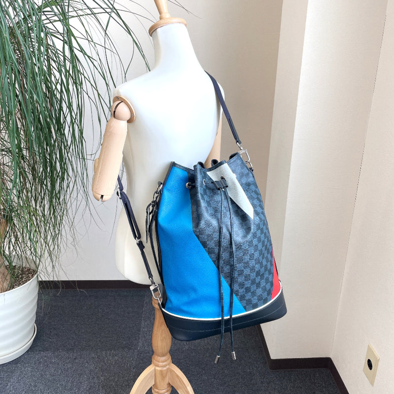 Louis Vuitton, Bags, Authentic Louis Vitoun Epi Noe Bucket Handbag In  Cobalt Blue Excellent Cond