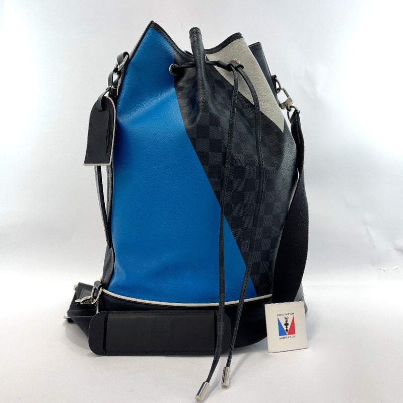 Louis Vuitton Handbags Pink Yellow Light blue Leather Cloth ref