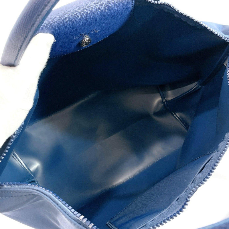 Longchamp Tote Bag 0875-563 Le Pliage Neo Nylon/leather Navy Women Use –