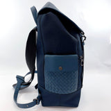 BOTTEGAVENETA Backpack Daypack 520460 VAYE3 City to country Intrecciato leather/Nylon Navy blue mens Used - JP-BRANDS.com