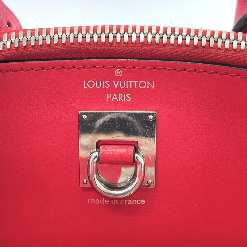 LOUIS VUITTON Handbag M42624 City Steamer Mini leather Red Women Used - JP-BRANDS.com