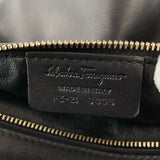 Salvatore Ferragamo Handbag 21 G805 Gancini 2way leather Black Women Used