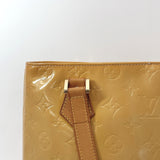 LOUIS VUITTON Tote Bag M91055 Houston Monogram Vernis yellow Women Used