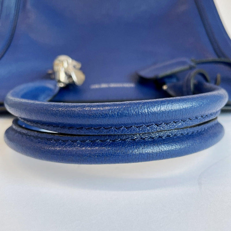 Alexander McQueen Shoulder Bag 2WAY leather blue Women Used - JP-BRANDS.com
