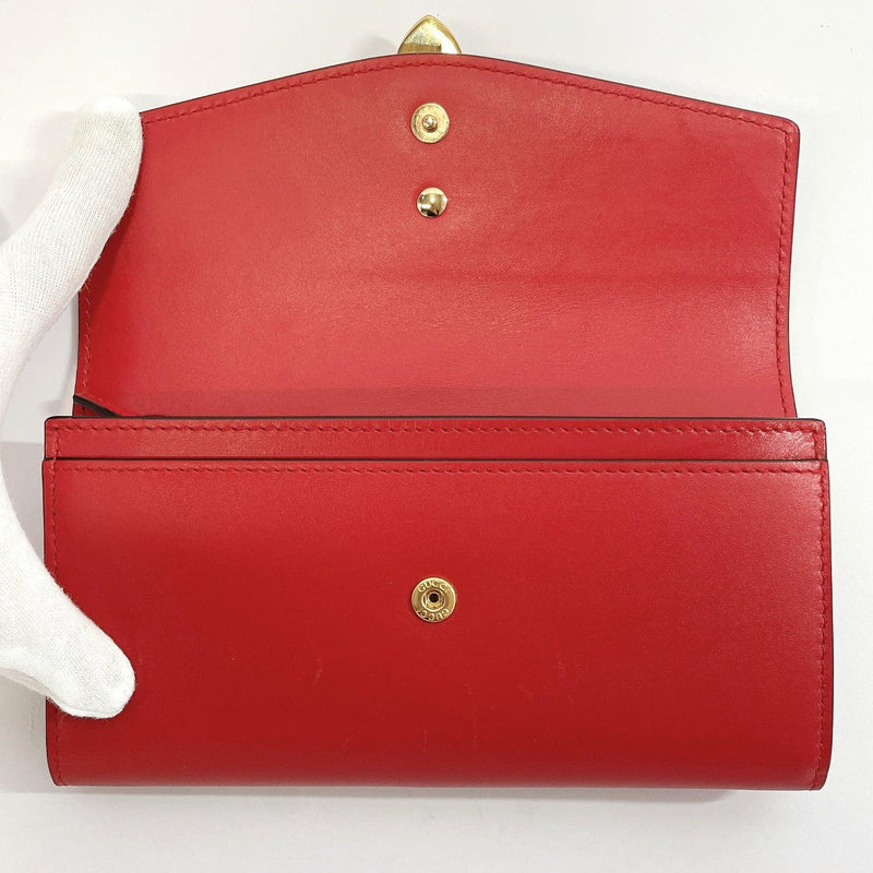 GUCCI purse 476084 CWLSG SYLVIE leather Red Women Used - JP-BRANDS.com