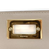 FENDI purse 8M0308 SFK Peekaboo leather gray Women Used - JP-BRANDS.com
