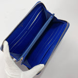 CHANEL purse 50097 Round zip Matelasse Timeless classic line lambskin blue Women Used - JP-BRANDS.com
