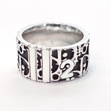 Dior Ring Trotter ring metal 12 Black Women Used - JP-BRANDS.com