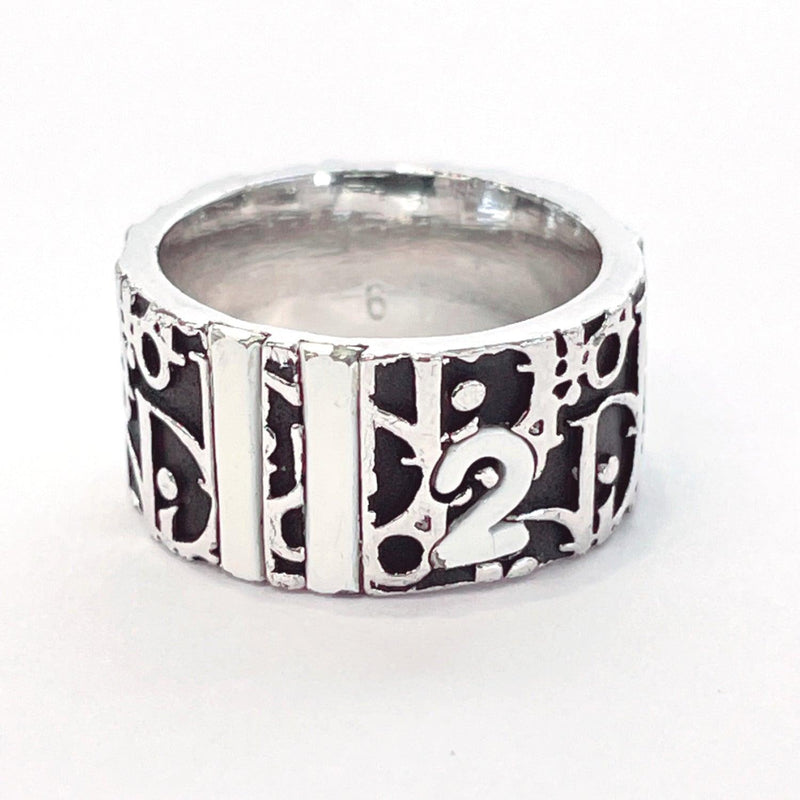 Dior Ring Trotter ring metal 12 Black Women Used - JP-BRANDS.com