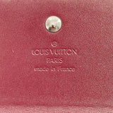 LOUIS VUITTON wallet M65116 Porto Monet Vier Cult Clady Monogram mat wine-red unisex Used