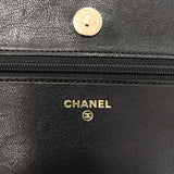 CHANEL Wallet Chain ChainShoulder wallet lambskin Black Women Used - JP-BRANDS.com