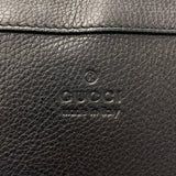 GUCCI Shoulder Bag 233329 Square type leather Black mens Used - JP-BRANDS.com