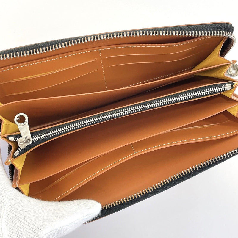 GOYARD purse Matignon zip PVC/leather Brown unisex Used - JP-BRANDS.com