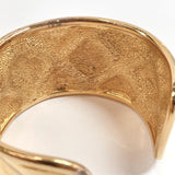 CHANEL Bangle Matelasse metal gold Women Used - JP-BRANDS.com