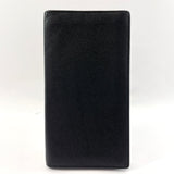 BVLGARI Bill Compartment purse leather Black mens Used - JP-BRANDS.com