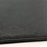BVLGARI Bill Compartment purse leather Black mens Used - JP-BRANDS.com