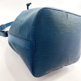 LOUIS VUITTON Shoulder Bag M44005 Noe Epi Leather blue Women Used