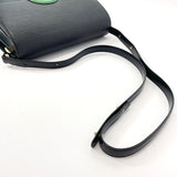 LOUIS VUITTON Shoulder Bag M52415 Free run 2WAY Vintage Epi Leather Black green Women Used