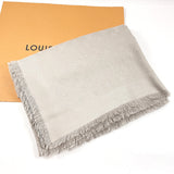 LOUIS VUITTON Stall M71336 Shoal monogram silk/wool gray Women Used