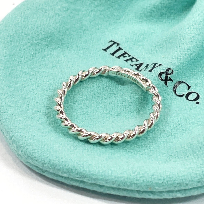 TIFFANY&Co. Ring Twist ring Silver925 #14(JP Size) Silver Women Used