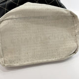 CHANEL Shoulder Bag drawstring Wild stitch lambskin Black Women Used - JP-BRANDS.com