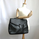 BOTTEGAVENETA Business bag Intrecciato leather Black mens Used - JP-BRANDS.com