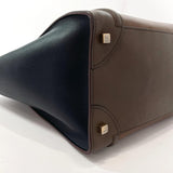 CELINE Handbag Micro shopper leather Brown Brown Women Used - JP-BRANDS.com