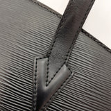 LOUIS VUITTON Shoulder Bag M52262 Sun jack shopping Epi Leather Black Women Used