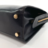 Salvatore Ferragamo Handbag BW-215644 Gancini leather Black Women Used