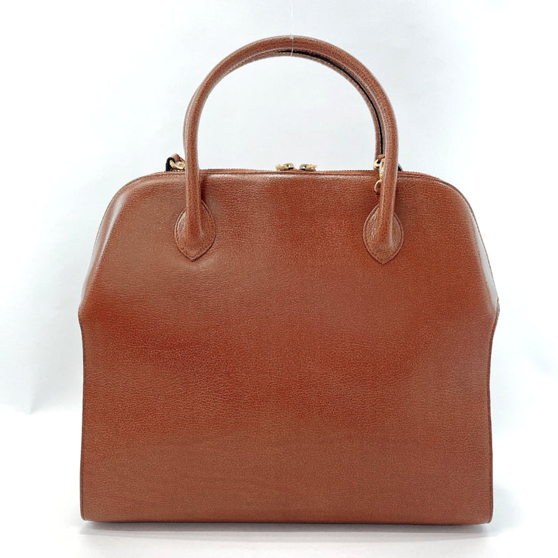 Salvatore Ferragamo Handbag 5645 Gancini 2WAY leather Brown Women Used