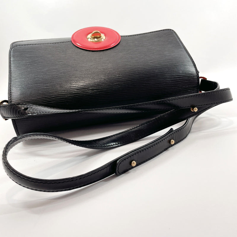 Authenticated Used Louis Vuitton LOUIS VUITTON Epi Free Run One Shoulder Bag  Black Noir M52417 