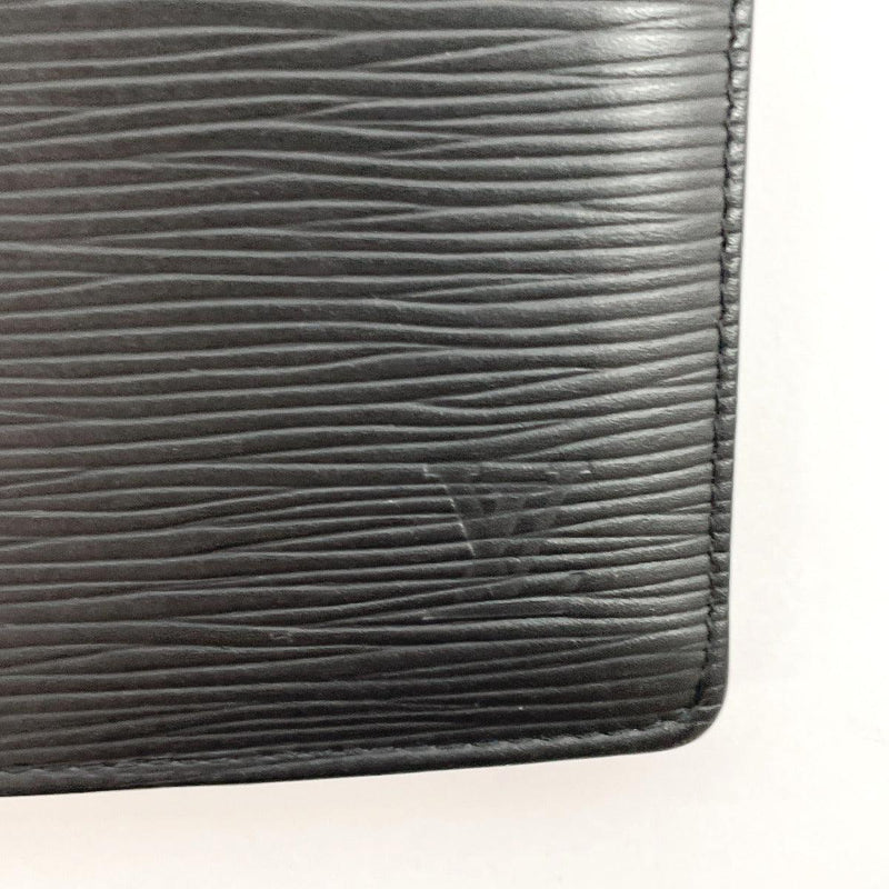 LOUIS VUITTON purse M66542 Portefeiulle braza Epi Leather Black unisex Used - JP-BRANDS.com