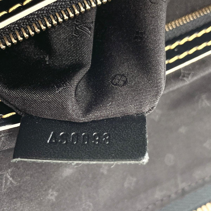 LOUIS VUITTON Handbag M91888 Lockit Suhari leather Black Women Used - JP-BRANDS.com