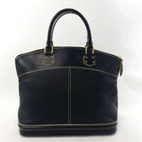 LOUIS VUITTON Handbag M91888 Lockit Suhari leather Black Women Used - JP-BRANDS.com