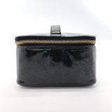 CHANEL Pouch Vanity bag enamel Black Women Used - JP-BRANDS.com