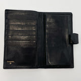 CHANEL purse purse with a clasp COCO Mark Matt caviar skin Black Women Used - JP-BRANDS.com
