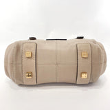 LOEWE Handbag leather beige Women Used - JP-BRANDS.com