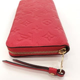LOUIS VUITTON purse M61865 Zippy wallet Monogram unplant Monogram unplant Red Women Used - JP-BRANDS.com