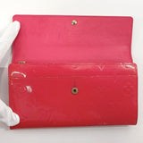 LOUIS VUITTON purse M91236 Porto Moné Credit Monogram Vernis pink Women Used - JP-BRANDS.com