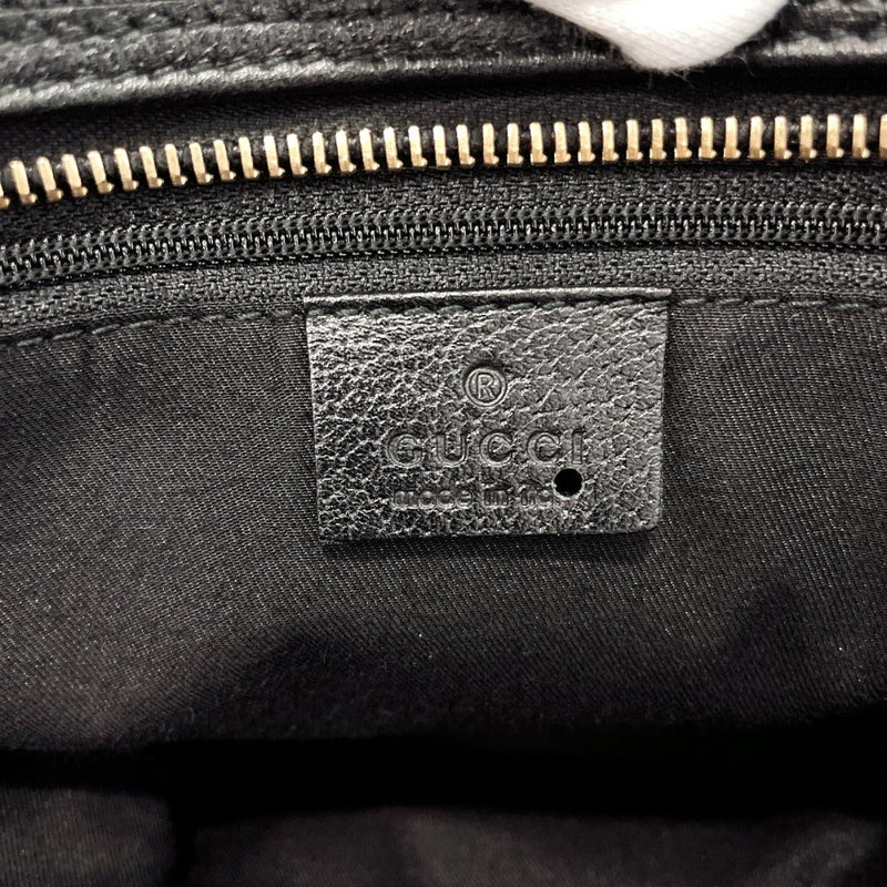 GUCCI Tote Bag 130910 Pigskin leather Black Women Used - JP-BRANDS.com