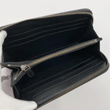 BOTTEGAVENETA purse 114076 Intrecciato Zip Around leather Black mens Used - JP-BRANDS.com