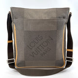 LOUIS VUITTON Shoulder Bag M93046 Compignon Damier Jean Canvas khaki khaki mens Used