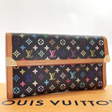 LOUIS VUITTON purse M92658 Porte Tresor International Monogram multicolor multicolor Women Used - JP-BRANDS.com