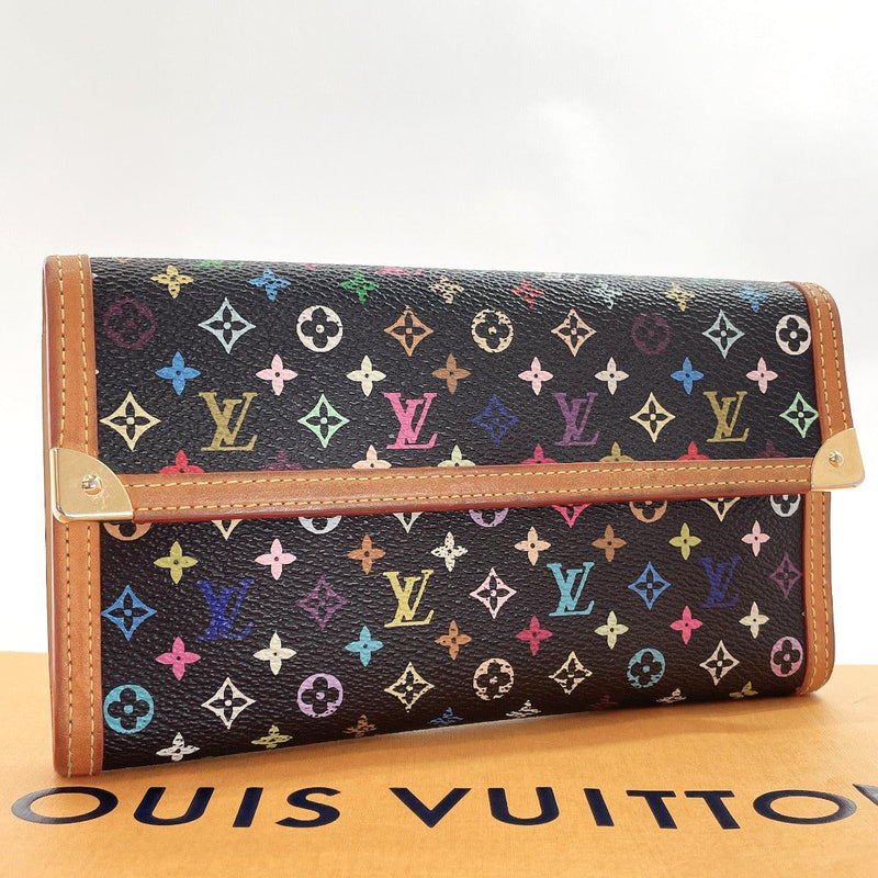 LOUIS VUITTON purse M92658 Porte Tresor International Monogram multico –
