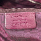 Salvatore Ferragamo Handbag AB-21 A050 Handbag Gancini Patent leather purple Women Used