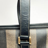 FENDI Tote Bag Tote Bag Pecan PVC/leather Black Black Women Used - JP-BRANDS.com