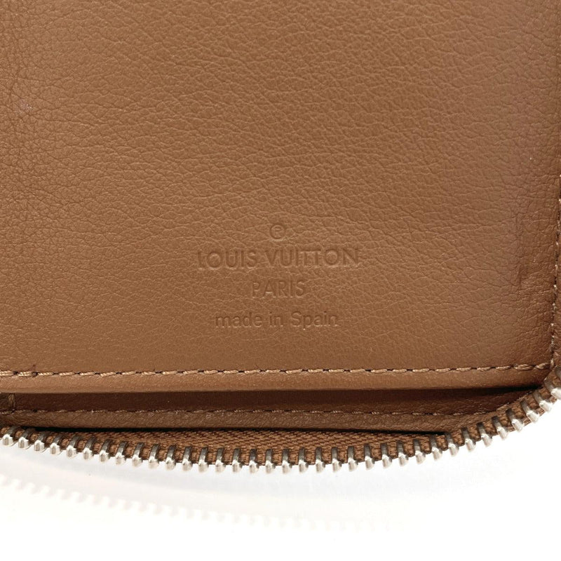 LOUIS VUITTON purse M58864 Zippy Wallet Vertical Taurillon Clemence Brown Brown mens Used - JP-BRANDS.com